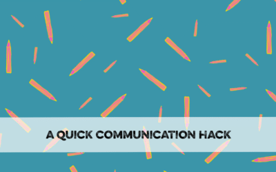 A communication hack that’s better than words